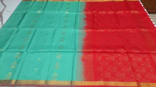 SOFT SILK SAREE WITH BLOUSE